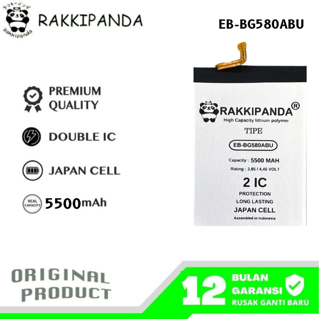 RakkiPanda - EB-BG580ABU Galaxy M20 G580 / M30 Batre Batrai Baterai
