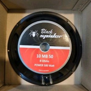 SPEAKER FUUL RANGE 10 INCH BLACK SPIDER 10 MB 50 MID BASS
