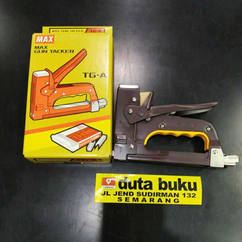 

Alat Gun Tacker / Staples Stapler Tembak MAX TGA TG-A Original