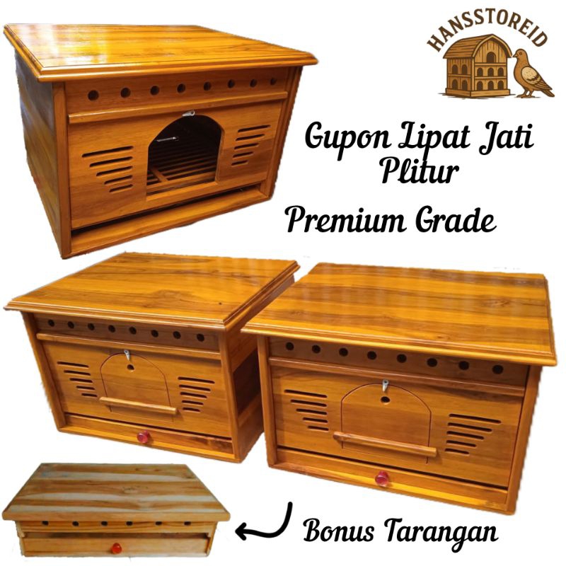 GUPON LIPAT JATI PREMIUM GRADE UNTUK MERPATI MURAH GRATIS ONGKIR