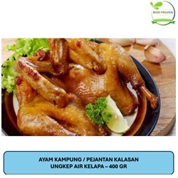 

AYAM KAMPUNG GORENG AIR KELAPA KALASAN 400 GR