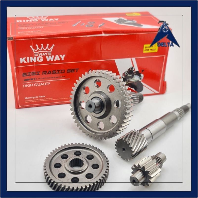 GIGI GEAR RASIO BEAT - GEAR GER RASIO BEAT KARBU GIGI RASIO SCOOPY KARBU