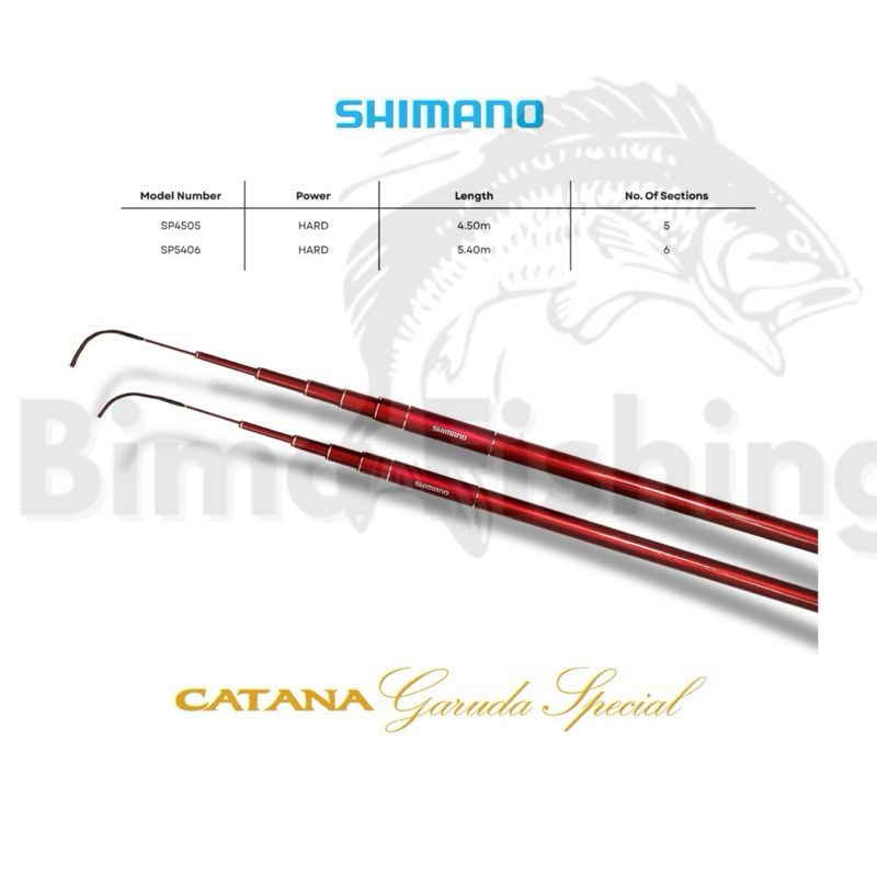 Joran Shimano CATANA GARUDA SPECIAL 2025 450 • 540 | GARANSI RESMI SHIMANO Joran pancing