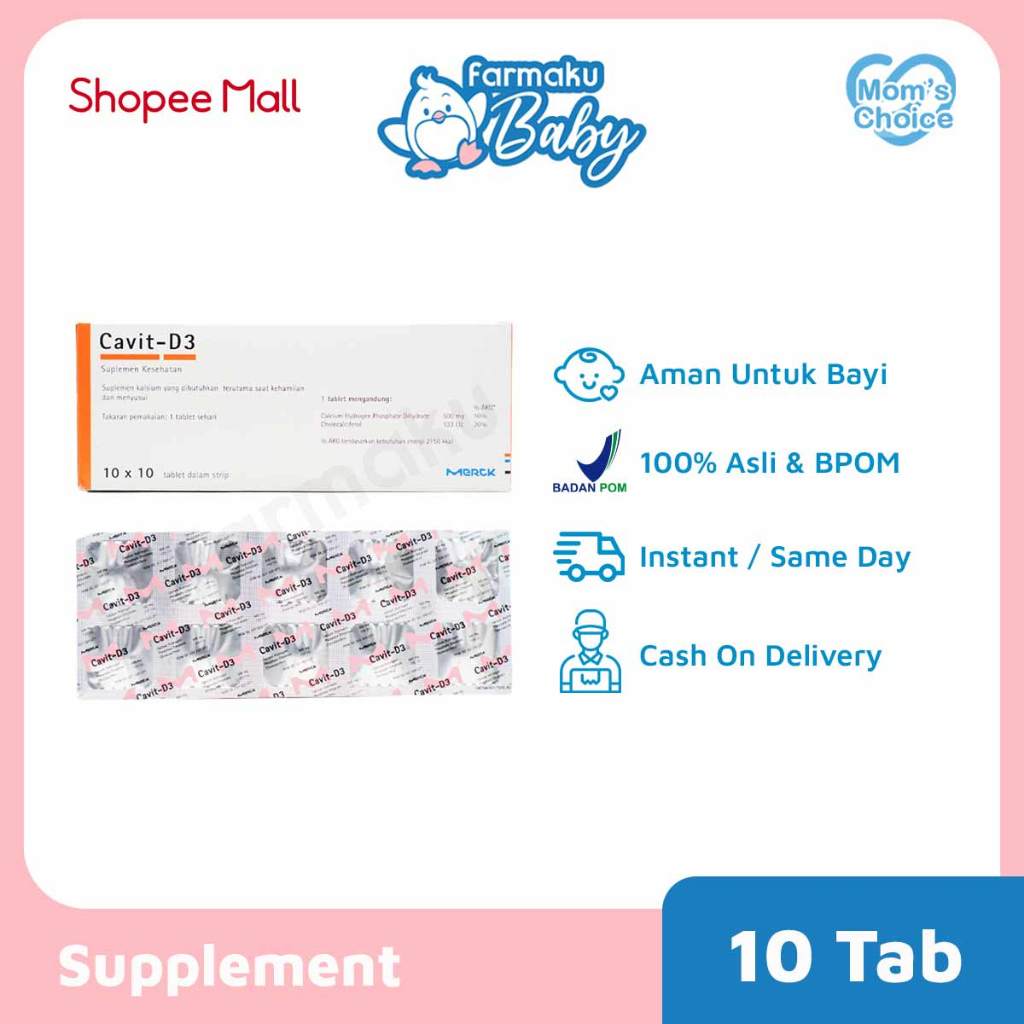 Cavit D3 Strip 10 Tablet