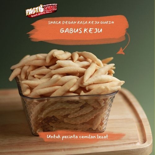 

CEMILAN SNACK TELUR GABUS KEJU | GABUS KEJU 200GR CEMILAN MURAH PASTISNACK!