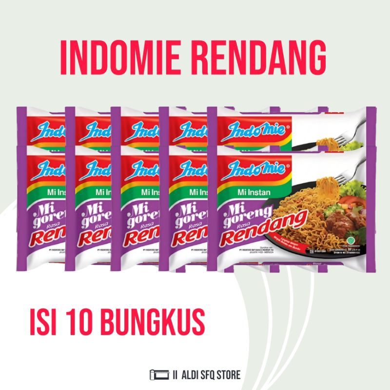 

INDOMIE GORENG RENDANG ISI 10 BUNGKUS MURAH / SEMBAKO TERLARIS
