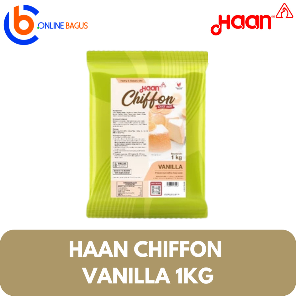 

Haan Cake Mix Chiffon Vanilla 1Kg