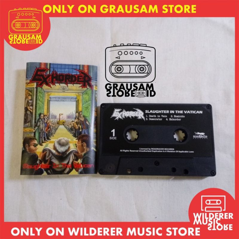 Kaset Pita Exhorder - Slaughter In The Vatican