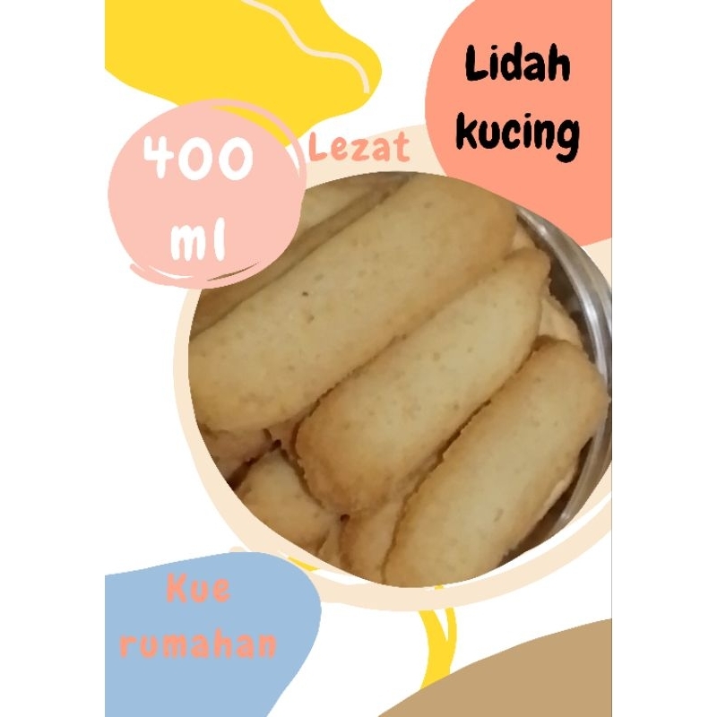 

KUE KERING LEBARAN LIDAH KUCING HOME MADE