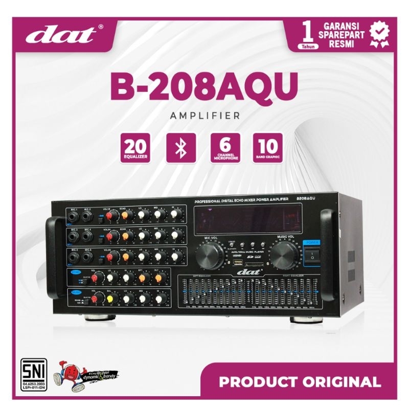 Amplifier DAT B208AQU B 208 AQU Bluetooth Original