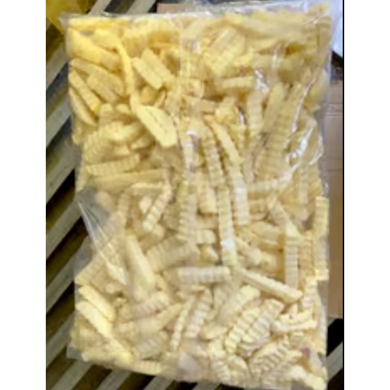 

Kentang Crinkle Cut Impor grade AA -BEST SELLER-