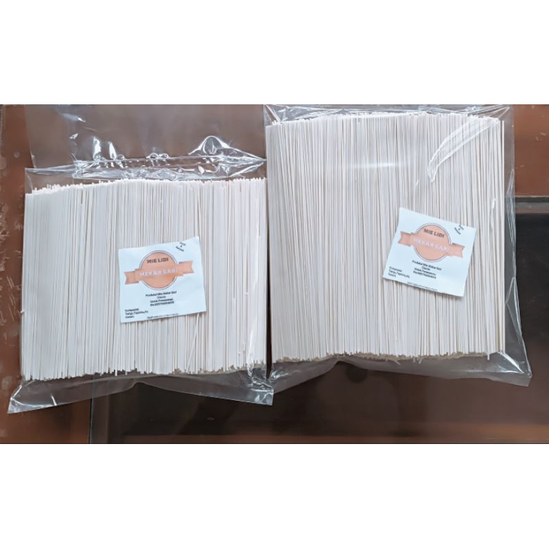 

Mie lidi Mekarsari mentah beli 1pcs dapet 2pcs (1 Kg) gurih & renyah
