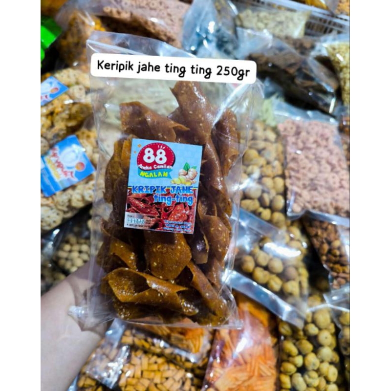 

Keripik jahe Tingting