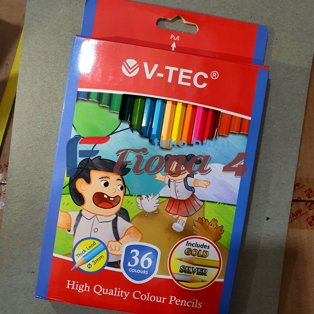 

TokoBukuFiona4 - V-Tec High Quality Colour Pencils