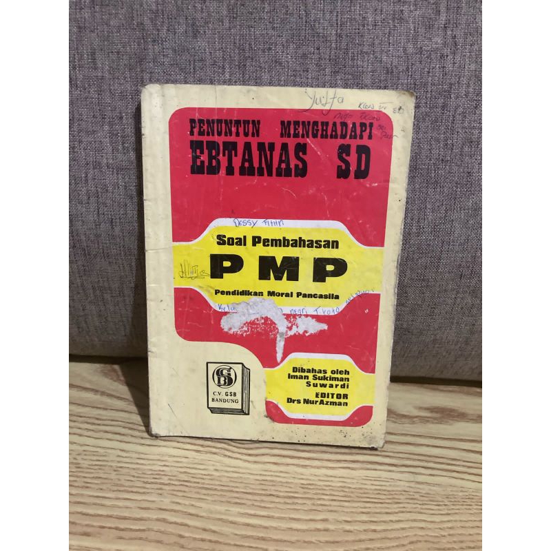 Buku - Penuntun Menghadapi ERTANAS SD Soal pembahasan PMP Pendidikan Moral Pancasila Januari, 1986
