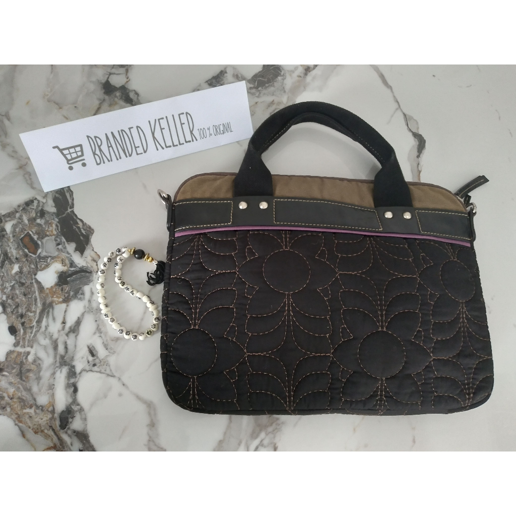 Tas Fossil Keyper  Tas Kerja Tas Laptop 100% Original Preloved