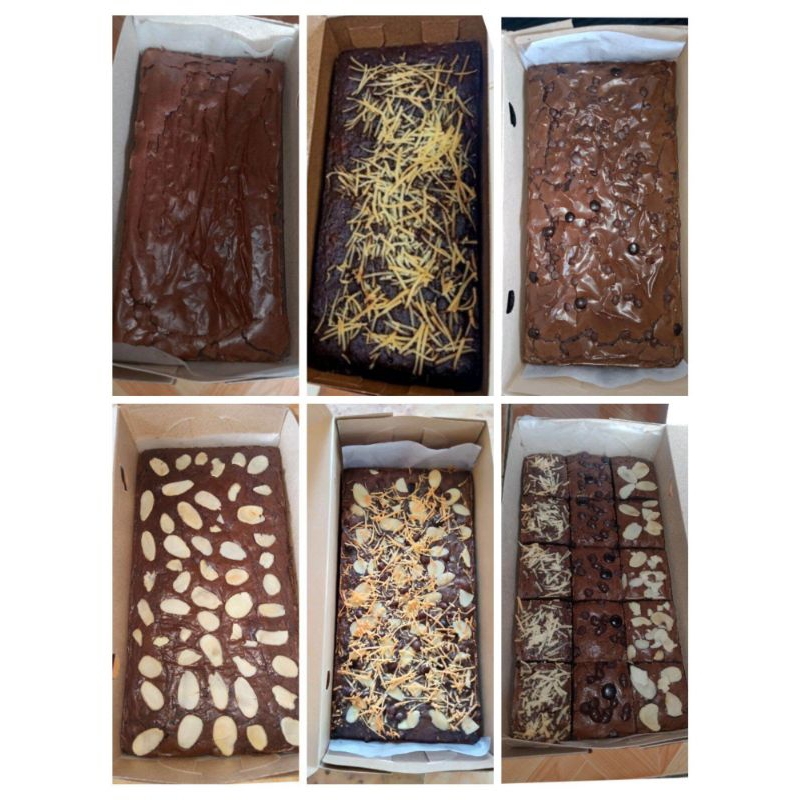 

Fudgy Brownies Loyang 22x10cm