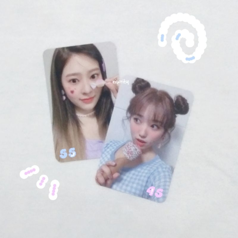 PHOTOCARD KIM MINJU YABUKI NAKO IZ*ONE IZONE ONEIRIC DIARY CANDY ICE CREAM
