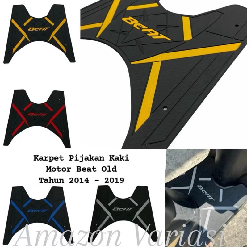 KARPET BEAT INJECTION ESP SPORTY FI / KESET KAKI BEAT / ALAS PIJAKAN KAKI BEAT OLD 2013 2014 2015 20