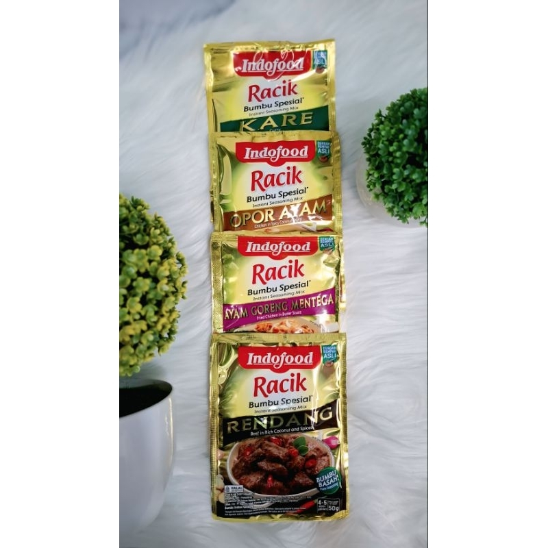 

RACIK Indofood Bumbu Spesial Rendang, Opor, Kare Praktis
