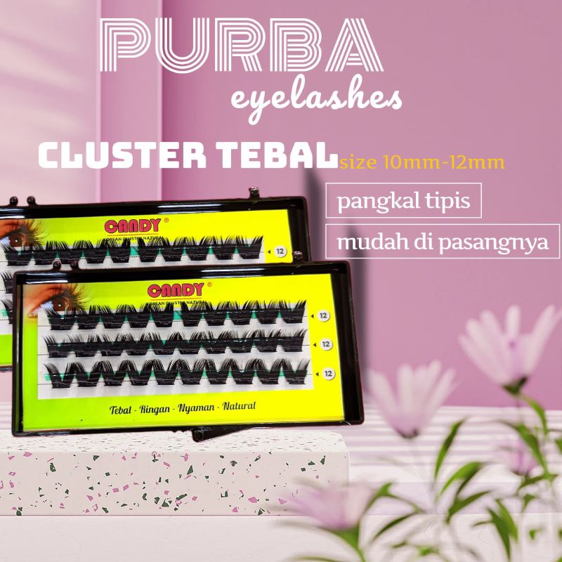 bulu mata tanam cluster /bulu mata tanam cluster tebal