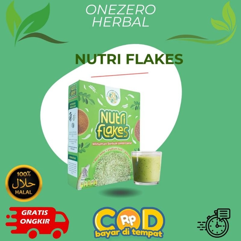 

￼Nutriflakes Umbi Garut Membantu Memenuhi Kebutuhan Nutrisi Tubuh 1 Box