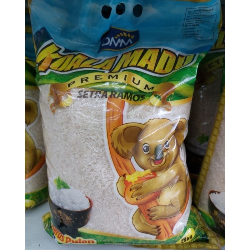 

KOALA MADU BERAS SETRA RAMOS PREMIUM KEMASAN 5 KG