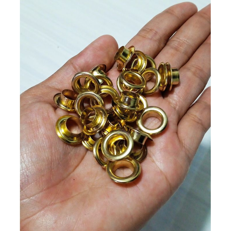 ring once ring pipa kuning emas ring once gold murah 1 pcs 8 mm ring mata itik ring banner