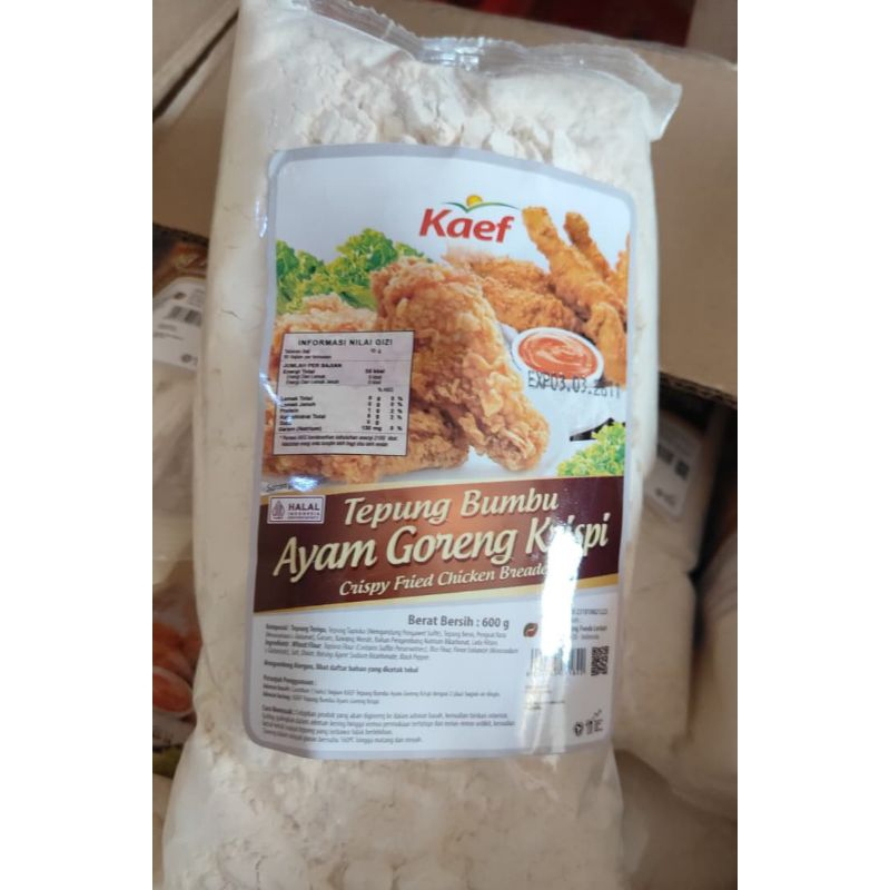 

TEPUNG AYAM GORENG KAEF UK. 800GRAM