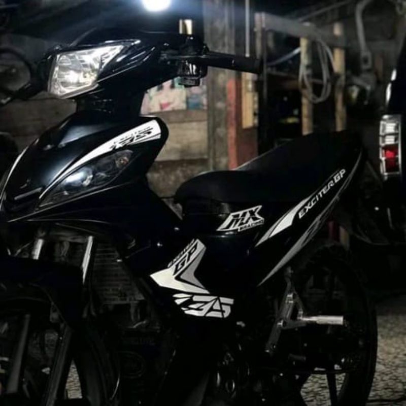 Striping Motor Sticker Motor Transparan Jupiter MX OLD 2005 Versi GP