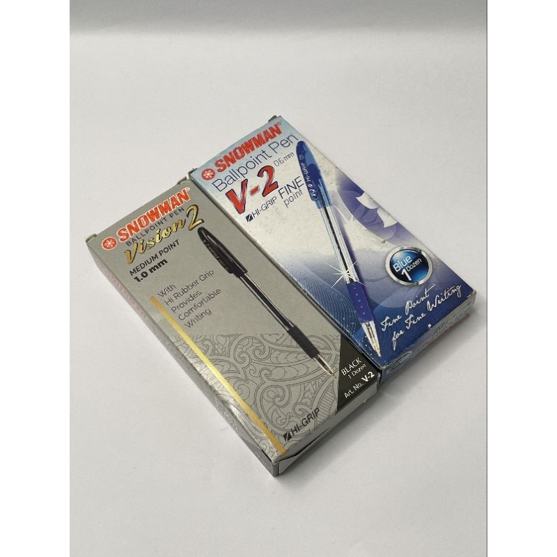 

Pulpen SNOWMAN V2 0.6mm HITAM DAN BIRU (12PCS)