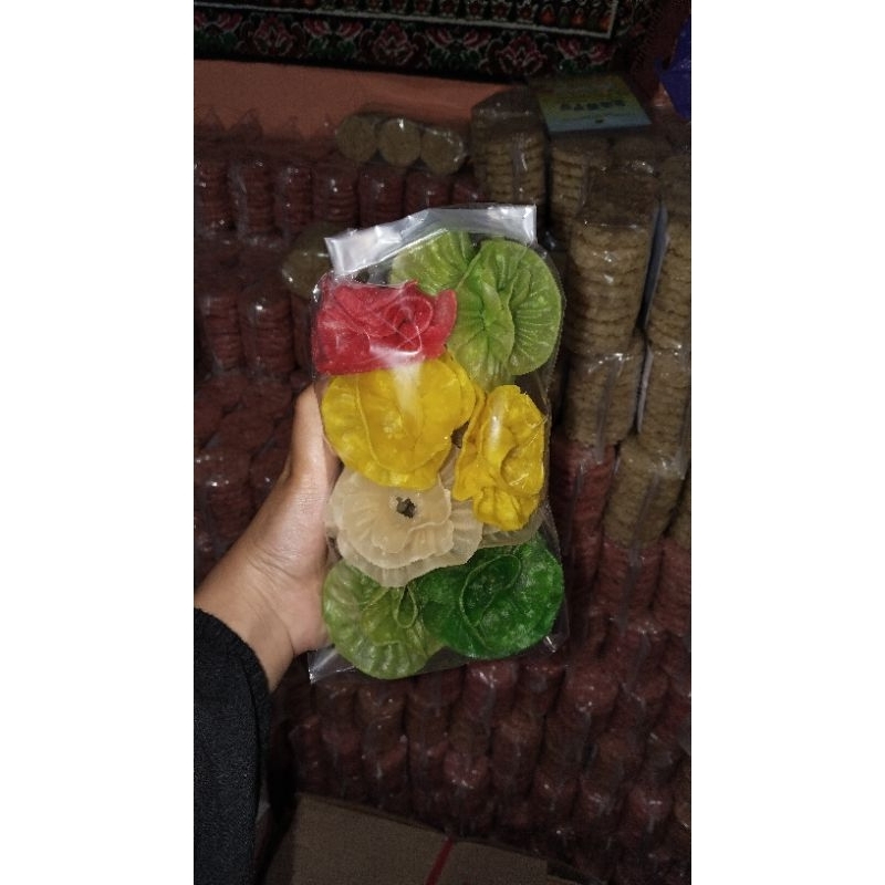 

Krupuk dapros mentah enak gurih