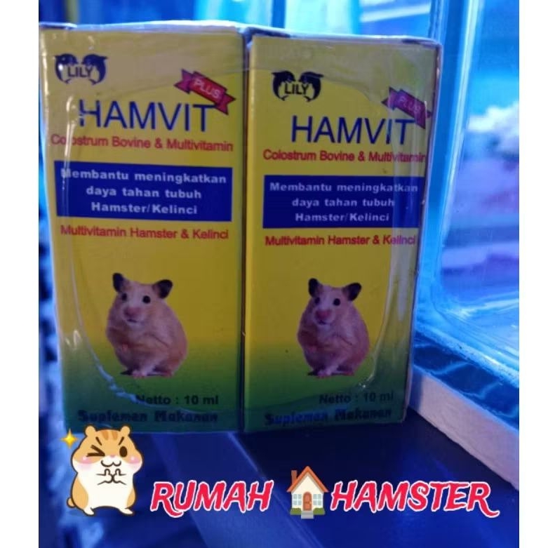 HAMVIT.vitamin untuk hamster.kelinci.dll