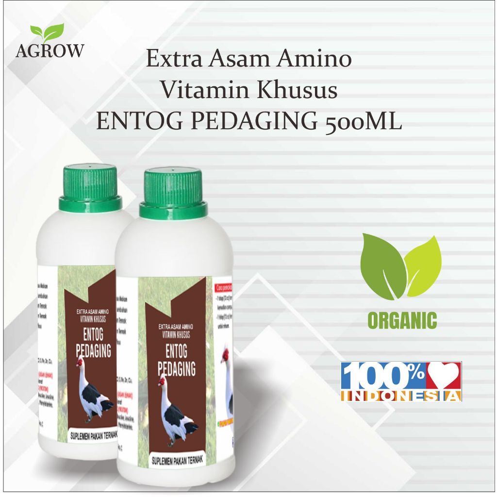 vitamin khusus entog pedaging kemasan 500ml