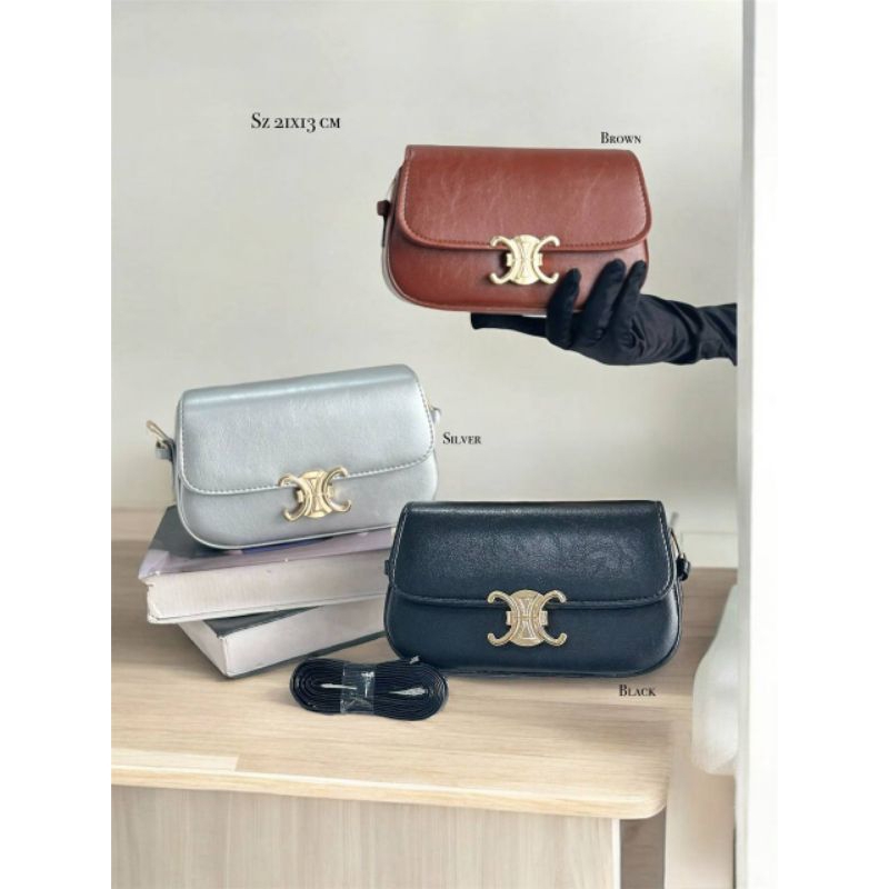 Slingbag Chaca | Tas Selempang Wanita | Tas Selempang Cewek Kekinian | Tas Selempang Wanita Virall |