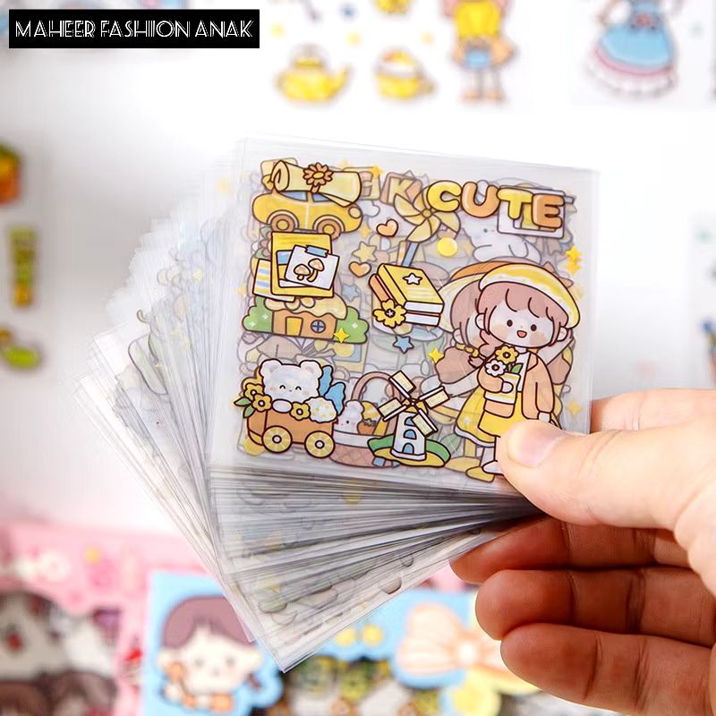 

(ANTI AIR) Sticker Anak 2D Murah / Sticker Anak 3D Karakter Lucu / Aksesoris Sticker HP / Tempelan Buku Motif Lucu / Mainan Sticker Anak Anti Air / Sticker Waterproof Korea Style mm (A011)