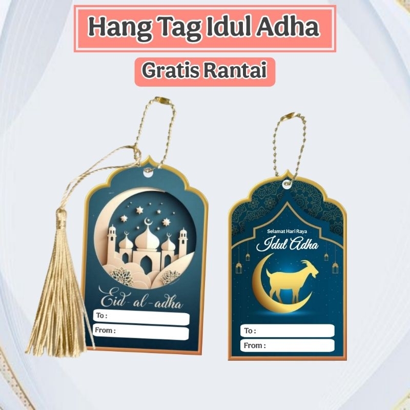 Hang Tag Idul Adha / Kartu Ucapan Idul Adha
