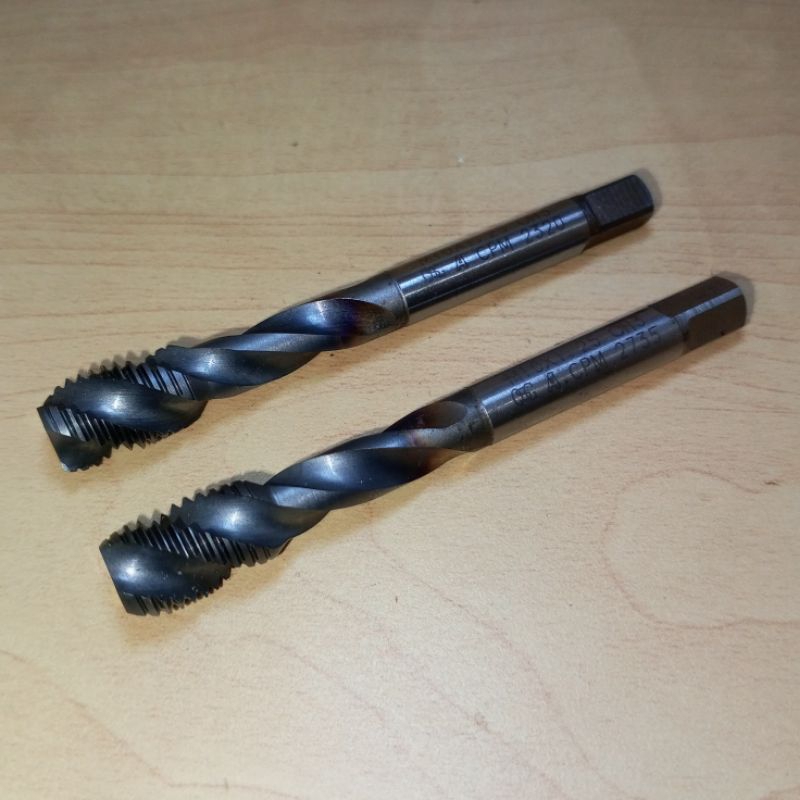 Osg & Yamawa M10×1.25 Tap mesin hand tap m10×1.25 spiral yamawa tap kunci baut 14