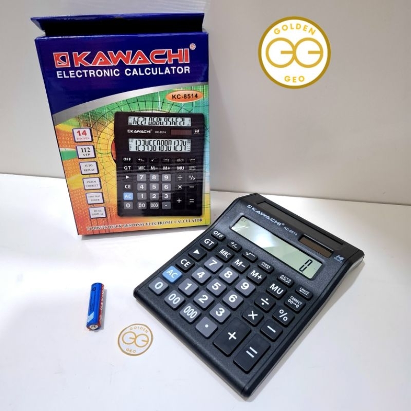 

Kalkulator 2 Layar Kawachi KC-8514 (RT)