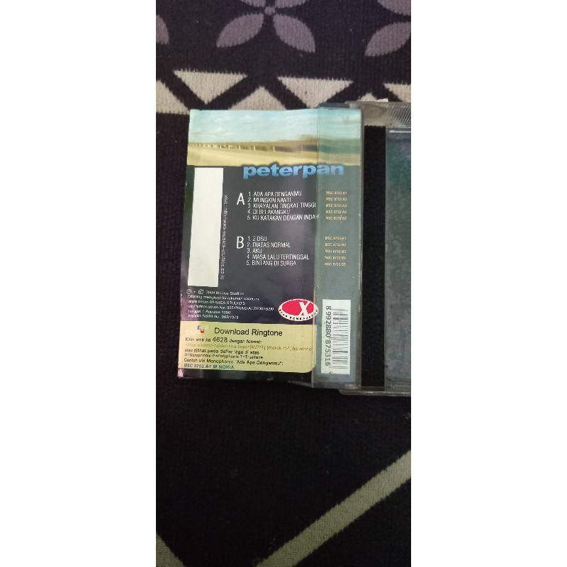 Kaset Pita Peterpan Original