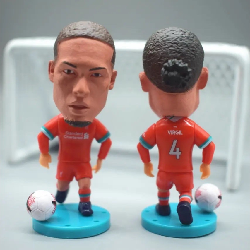Soccerwe Soccer Action Figure Virgil Van Dijk  Liverpool