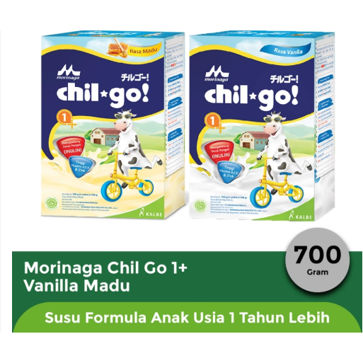 

Morinaga Chil Go 1+ Vanilla Madu 700g (2 x 350g)