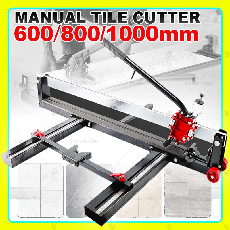 Alat Potong Granit Keramik Manual Granite Tile Cutter 60cm 80cm 100cm 600mm 800mm 1000mm Meja Mesin 