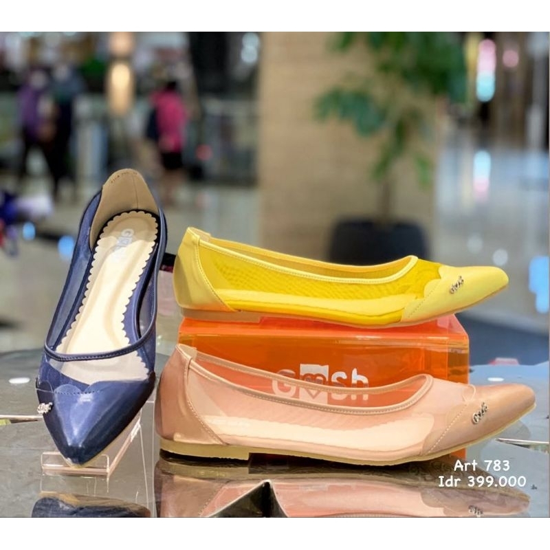 Gosh art 783 flatshoes (yellow sz 40)