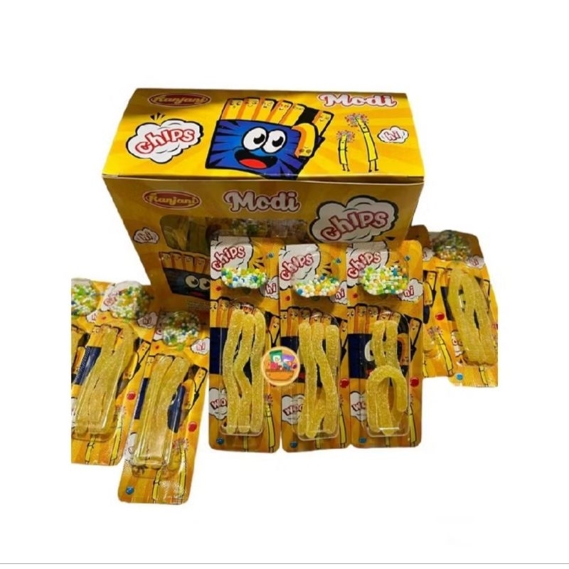 

1 dus ranjani modi chips isi 15 box,1 box isi 24 pcs