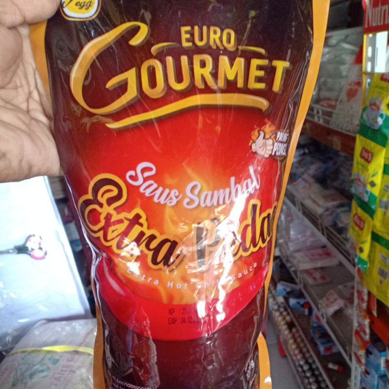 

Saos Sambal Extra Pedas Gourmet 1000gr