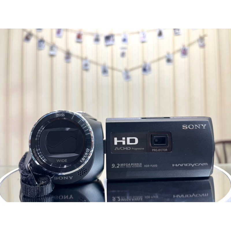 HANDYCAM SONY HDR PJ410  60X OPTICAL ZOOM FULL HD BAGUS BERKUALITAS (SECOND)