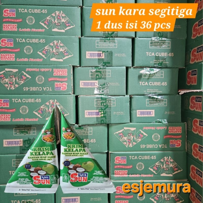 Santan Sun Kara TCA 65 ml per dus isi 36 pcs