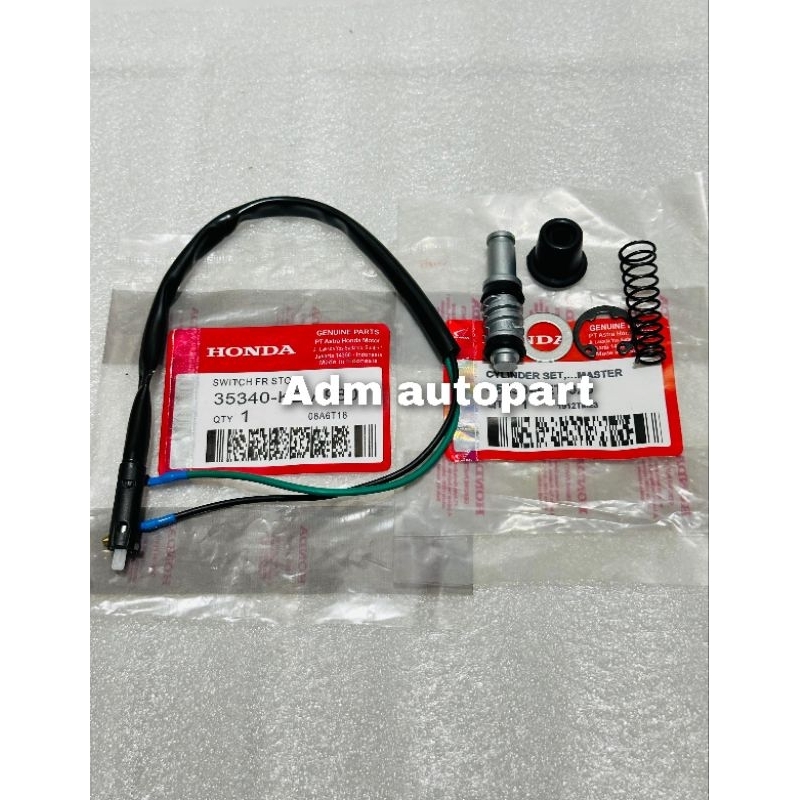 Seal sil master rem depan KVY+Switch rem kebelakang kiri KEV-980 Beat fi Scoopy fi Spacy fi Vario 11