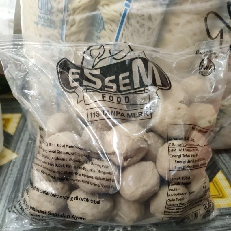 

Essem Bakso Daging Sapi